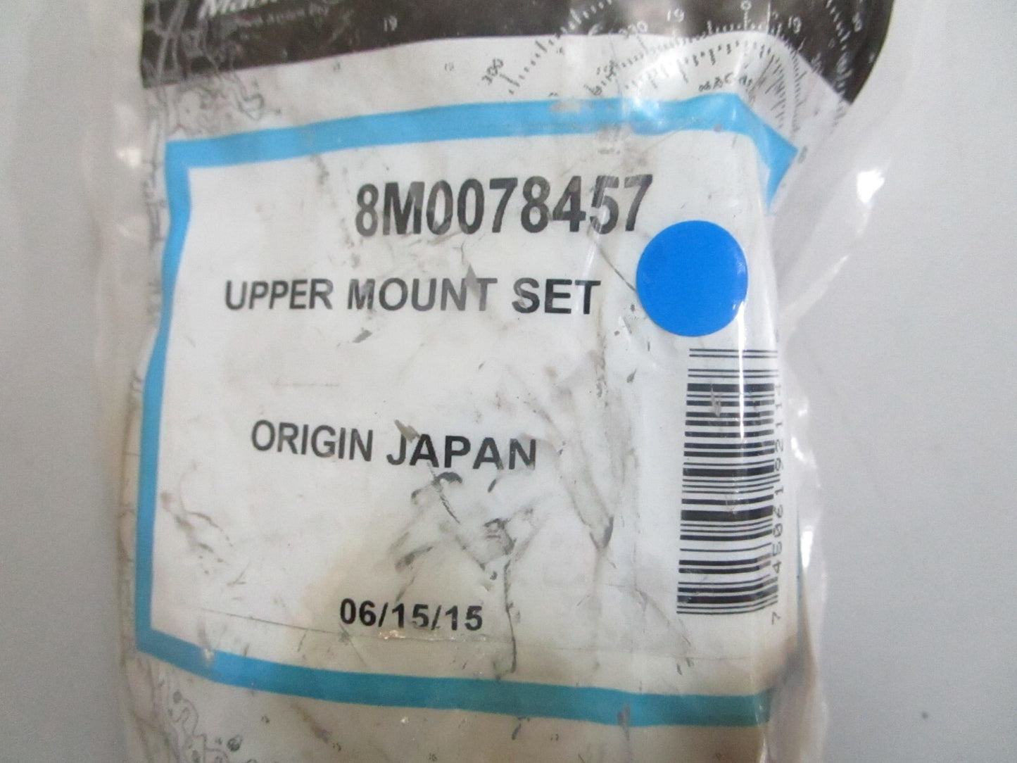 *NEW OEM* 0820 Mercury Quicksilver Upper Mount Set 8M0078457