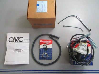 *NEW OEM* 0820 OMC Johnson Evinrude Fuel Enrichment Kit 435751 0435751