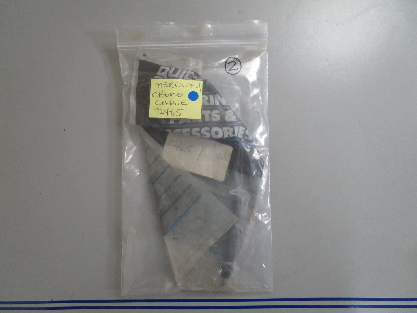 *NEW OEM* 0810 Mercury Quicksilver Choke Cable 72465