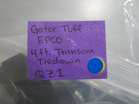 *NEW* 0810 Gator Tuff EPCO 4FT. Transom Tiedown QZ1