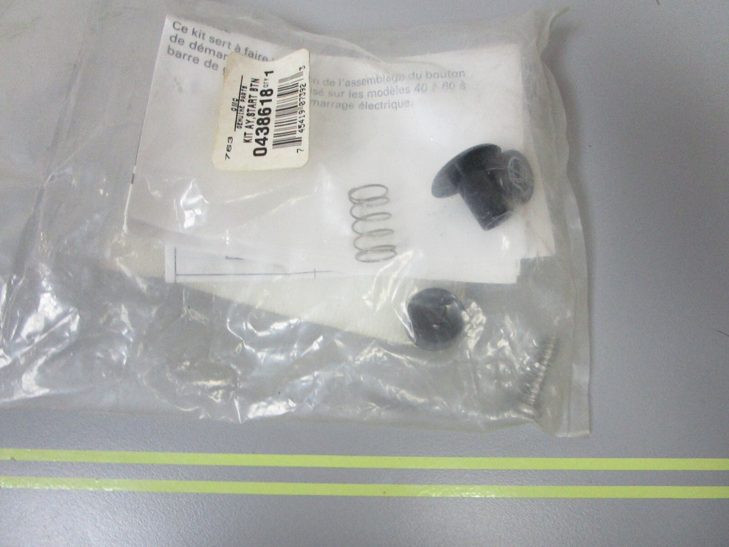 *NEW OEM* 0810 OMC Johnson Evinrude Start Button Kit 438618 0438618