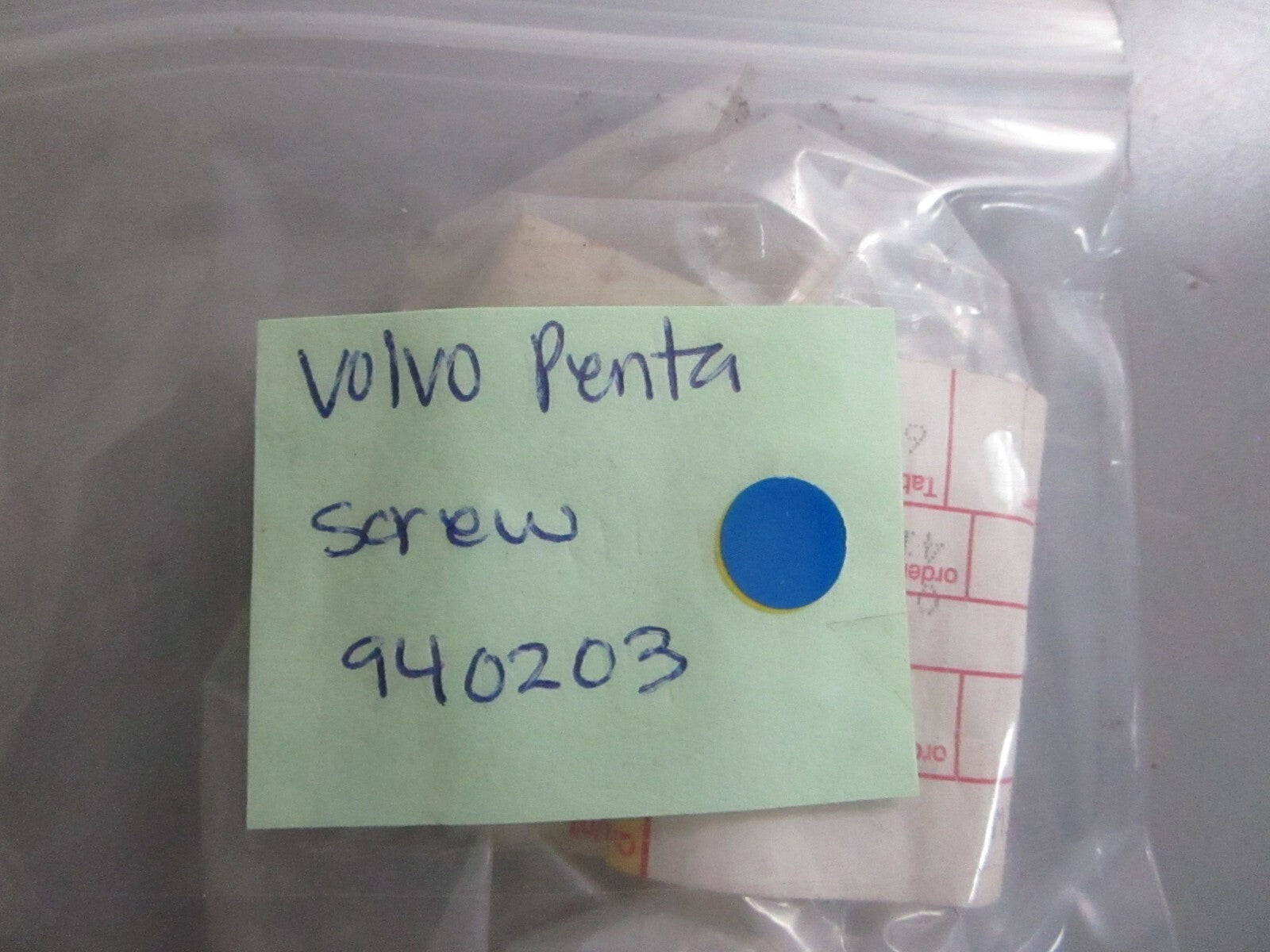 *NEW OEM* (LOT OF 4) 0770 Volvo Penta Screw 940203