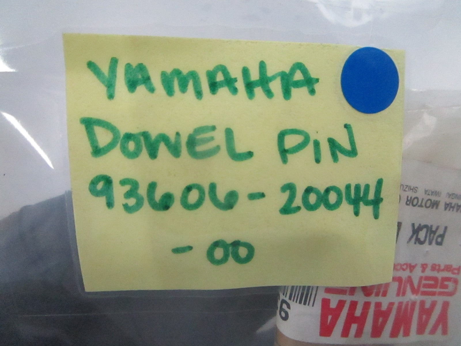 *NEW OEM* 0810 Yamaha Dowel Pin 93606-20044-00