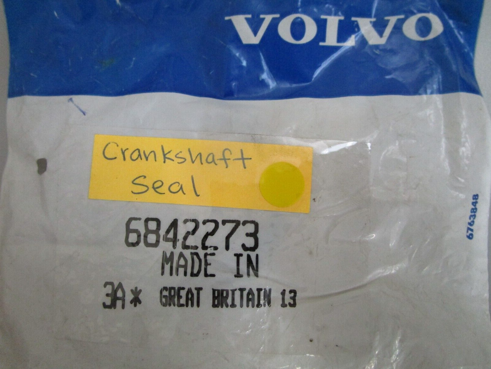 *NEW OEM* 0810 Volvo Penta Crankshaft Seal 6842273