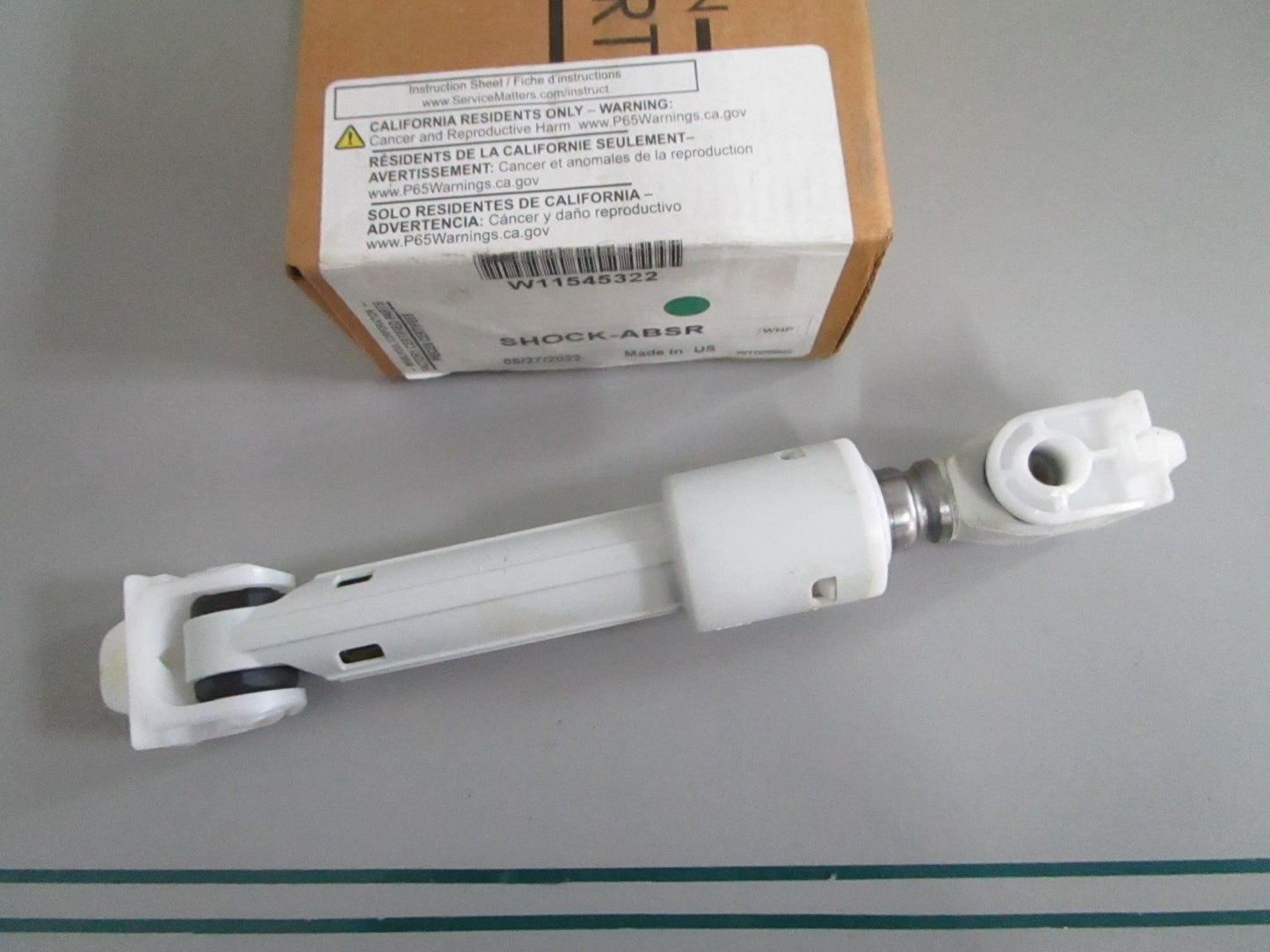 Whirlpool NEW OEM Washer Shock Absorber W11545322 NOS Genuine Factory Part 0820