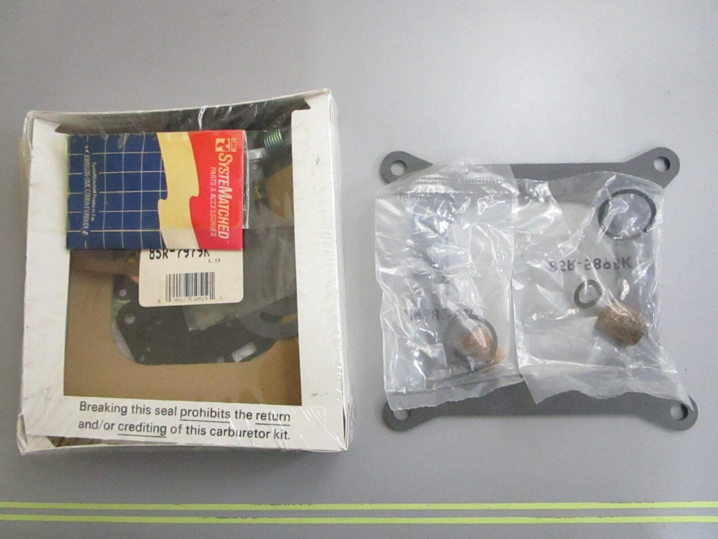 *NEW OEM* 0820 OMC Johnson Evinrude Carburetor Kit 986804 0986804