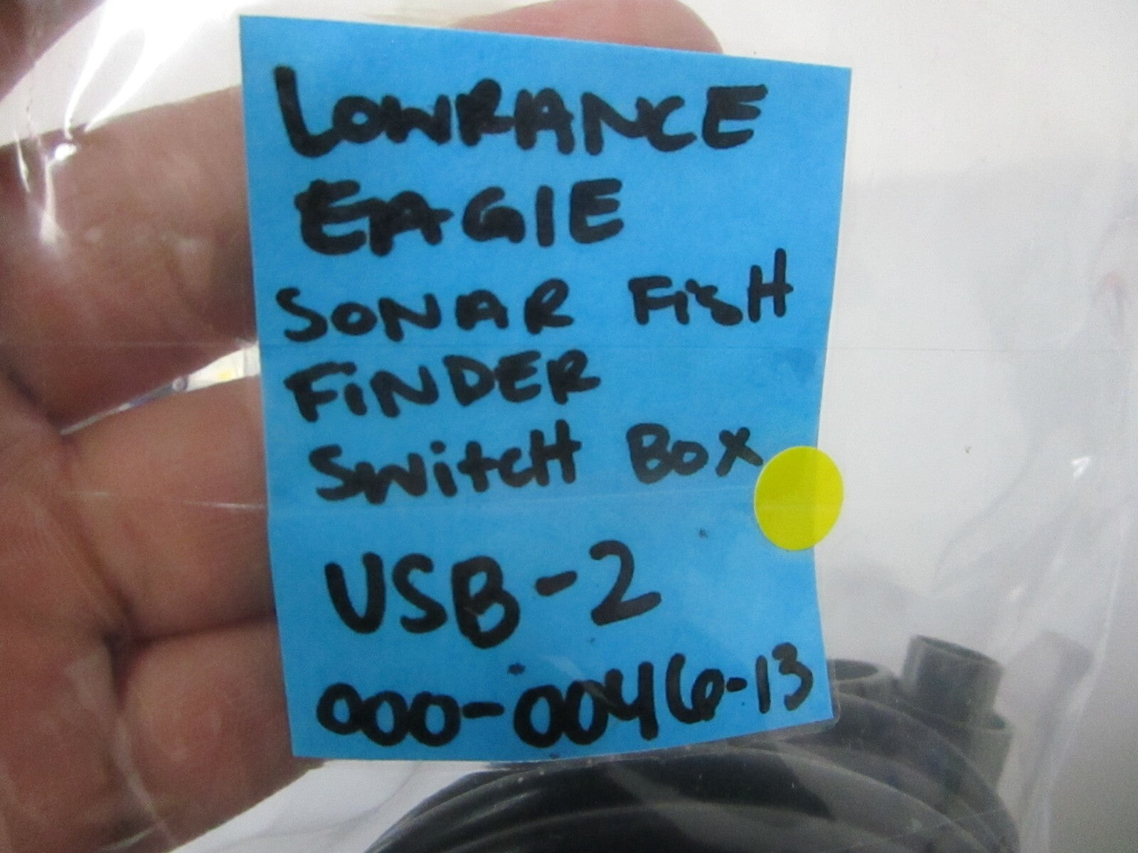 *NEW* 0810 Lowrance Eagle Sonar Fish Finder Switch Box USB-2 000-0046-13