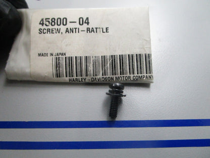*NEW OEM* 0810 Harley Davidson Anti-Rattle Screw 45800-04