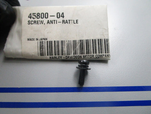 *NEW OEM* 0810 Harley Davidson Anti-Rattle Screw 45800-04