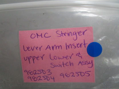 *NEW OEM* 0810 OMC Stringer Lever Arm Upper/Lower Switch Ay 982503 982504 982505