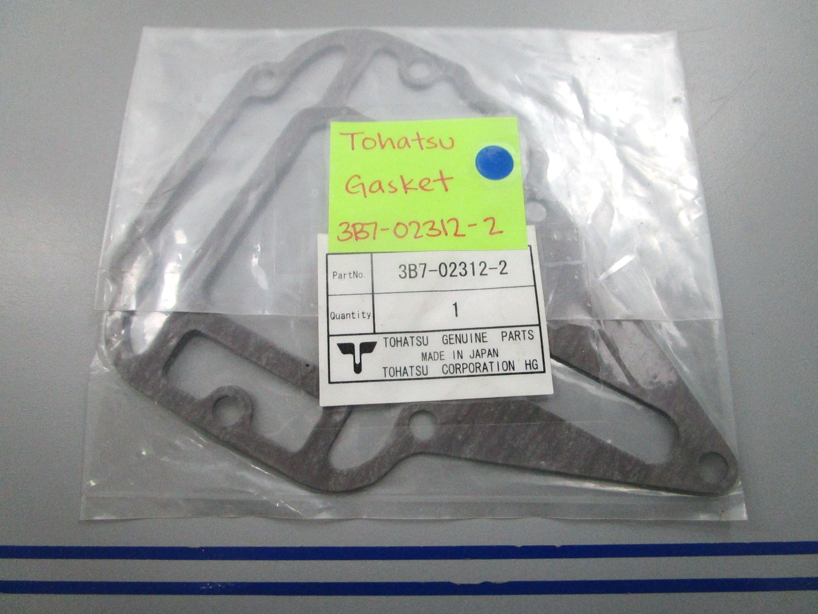 NEW OEM 3B7-02312-2 3B7023122 Tohatsu Gasket 0810