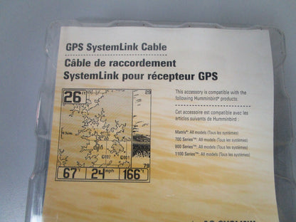 NEW OEM 720052-1 Humminbird 20' Ft GPS System Link Cable As Syslink 0720