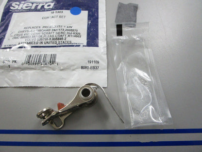 *NEW* 0810 Sierra Contact Set 18-5303 Replaces: Mercury 392-6325 OMC 980893