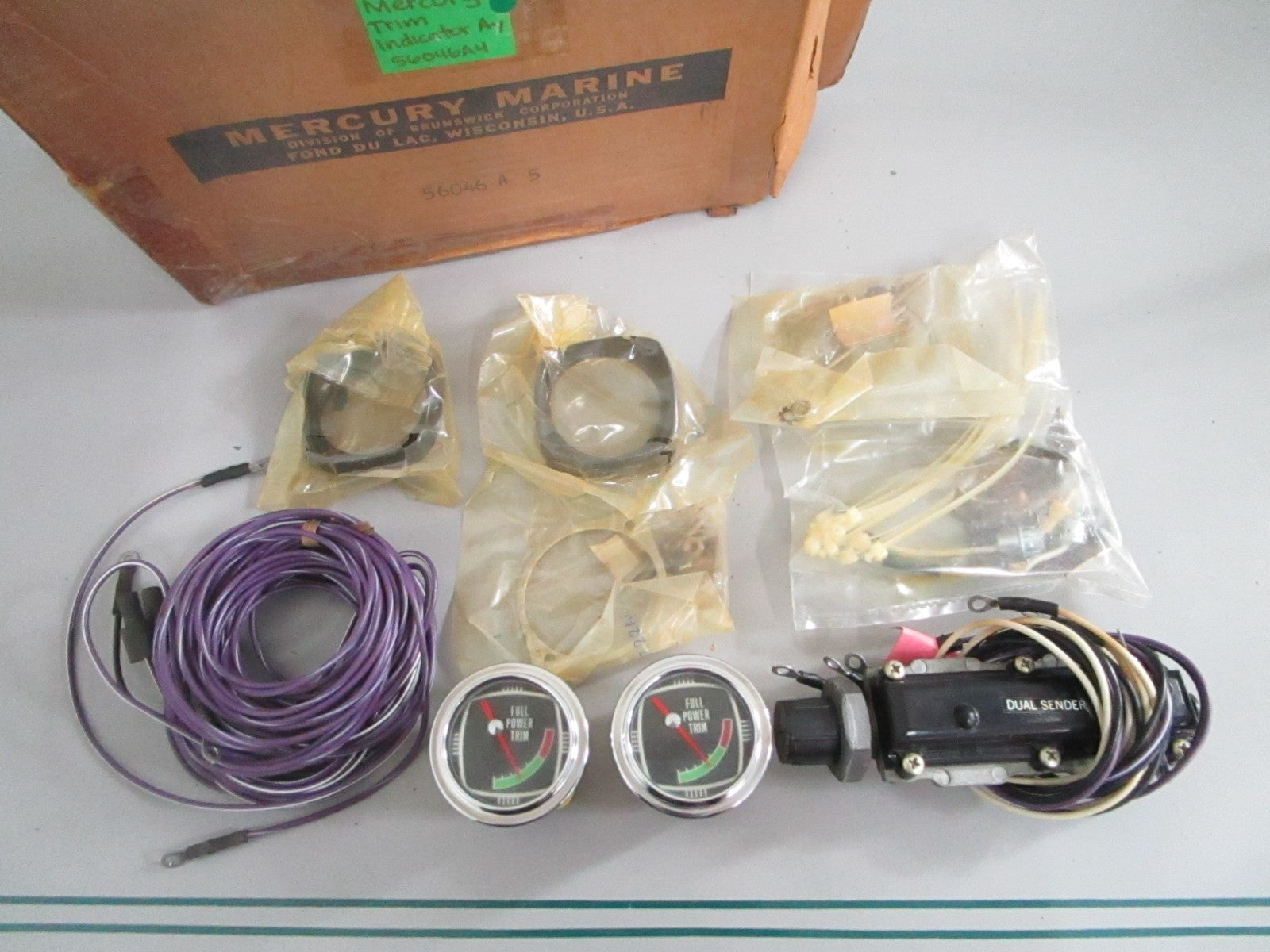 NEW OEM 56046A4 Mercury Quicksilver Trim Indicator Assy 0820