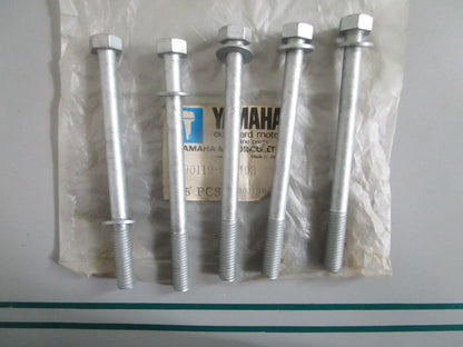 NEW OEM (LOT OF 5) 90119-08M03-00 Yamaha Bolt 0820