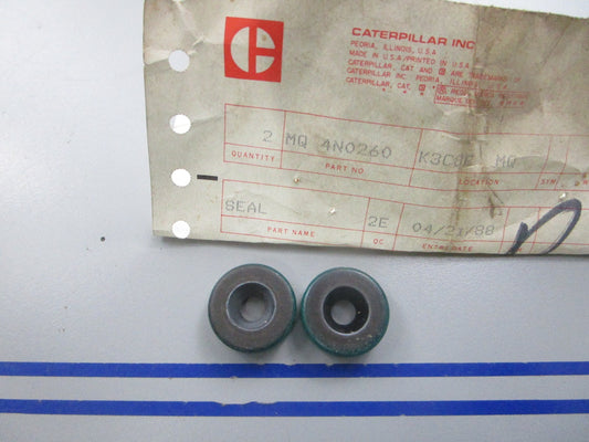 NEW OEM (LOT OF 2) 4N-0260 CAT Seal 0810
