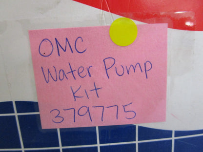 *NEW OEM* 0820 OMC Johnson Evinrude Water Pump Kit 379775 0379775