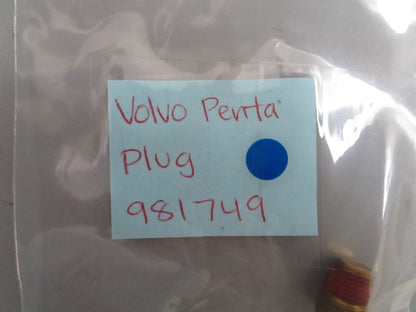 *NEW OEM* 0780 Volvo Penta Plug 981749