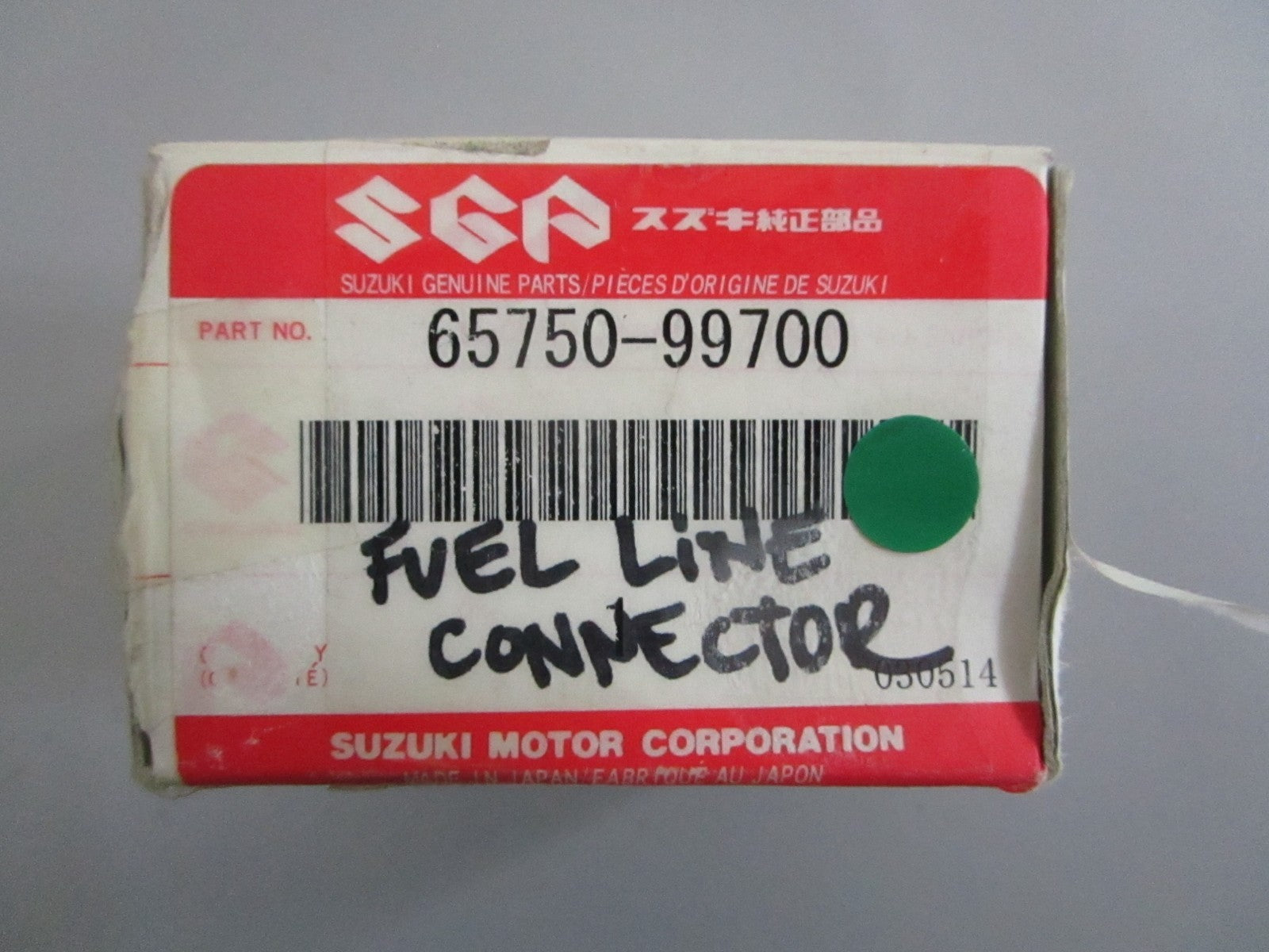 NEW OEM 65750-99700 Suzuki Fuel Line Connector 0820