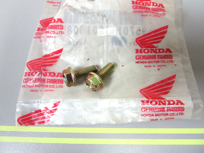 *NEW OEM* (LOT OF 2) 0750 Honda SCREW 95701-06016-08