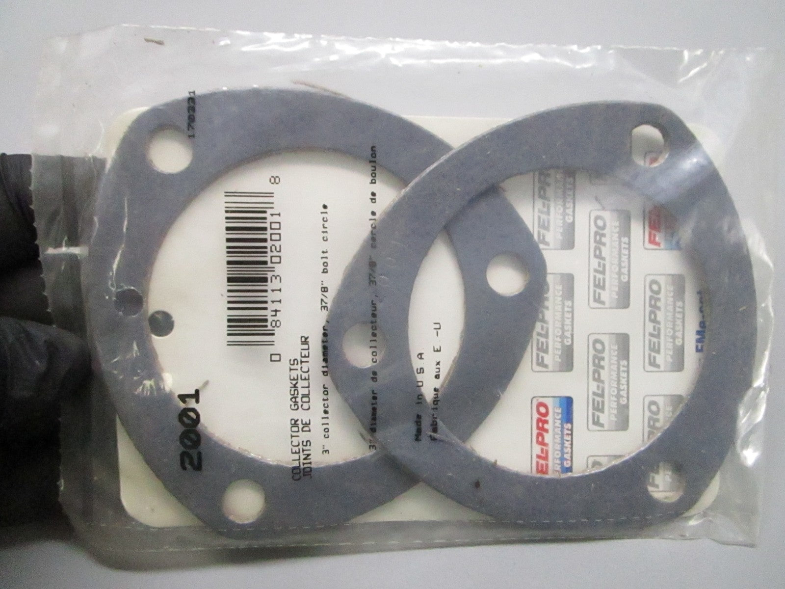 *NEW* 0810 Fel-Pro Collector Gasket Set 2001