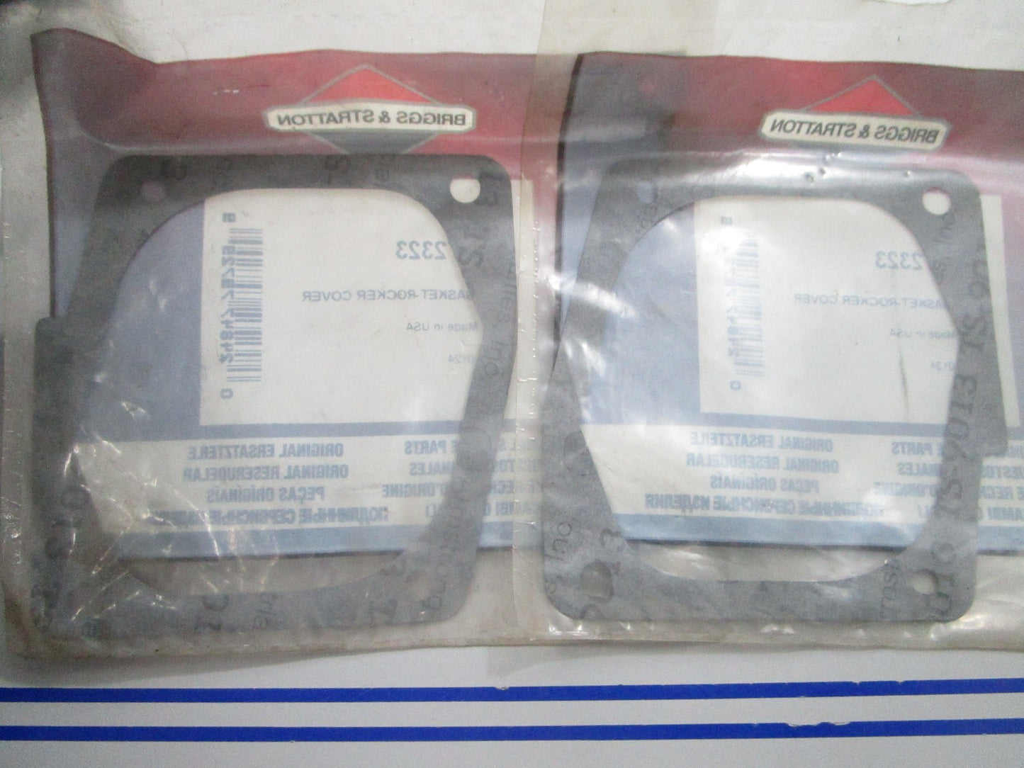*NEW OEM* (LOT OF 2) 0810 Briggs & Stratton Rocker Cover Gasket 272323