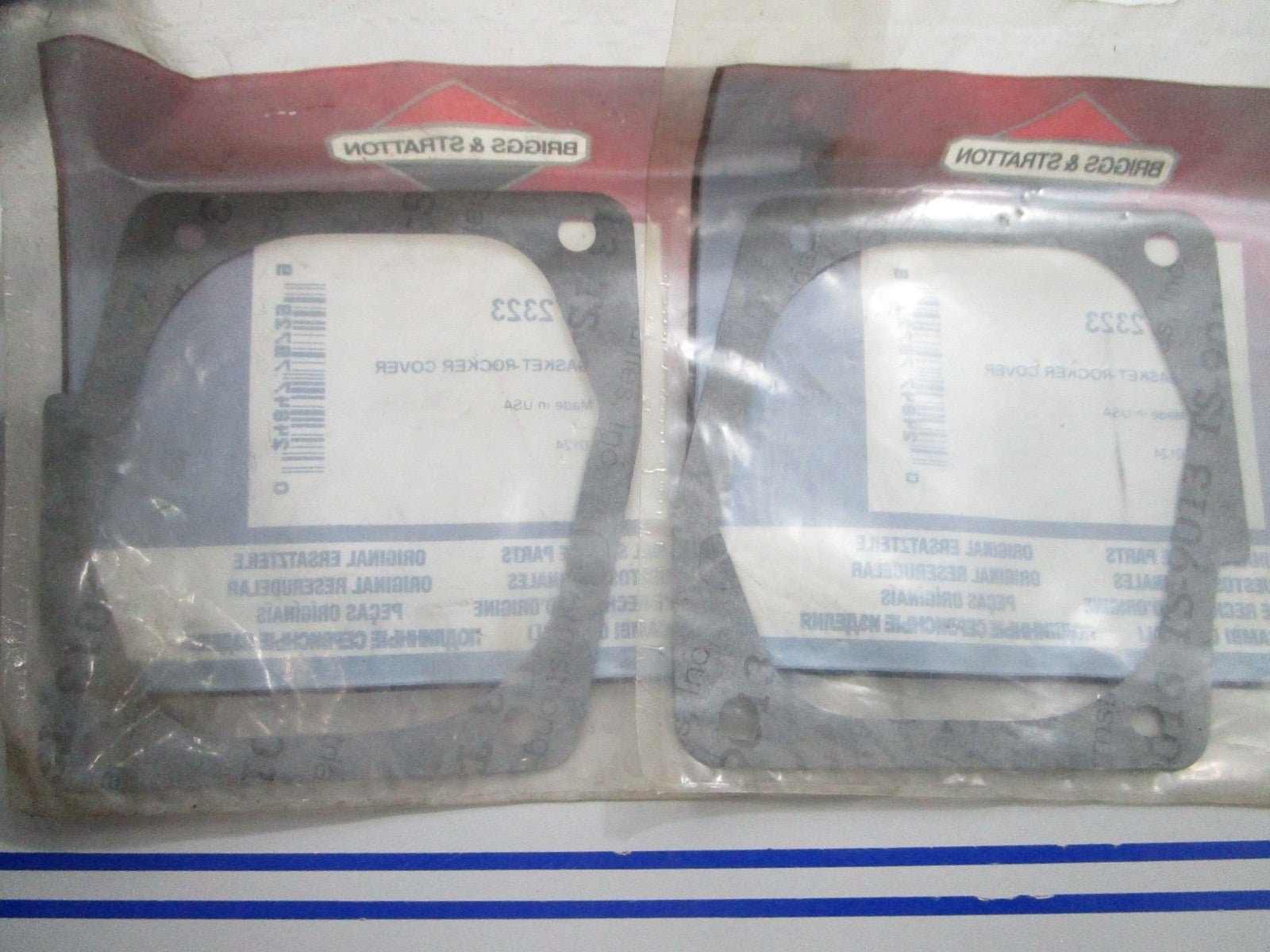*NEW OEM* (LOT OF 2) 0810 Briggs & Stratton Rocker Cover Gasket 272323