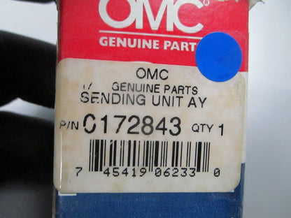 *NEW OEM* 0810 OMC Johnson Evinrude Sending Unit Assembly 172843 0172843