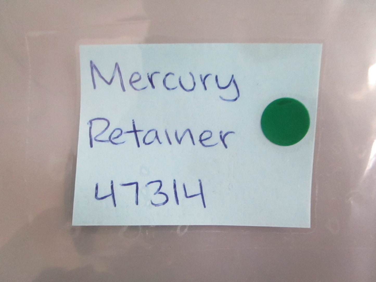 NEW OEM 47314 Mercury Quicksilver Retainer 0820