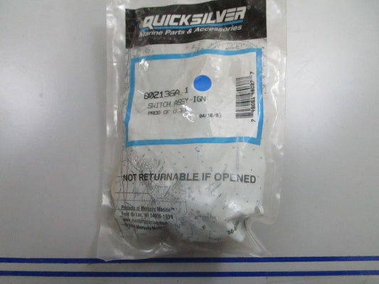 *NEW OEM* 0810 Mercury Quicksilver Ignition Switch Assembly 802136A 1