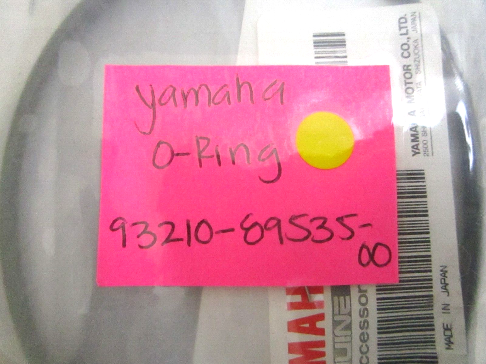 *NEW OEM* 0750 Yamaha O-RING 93210-89535-00