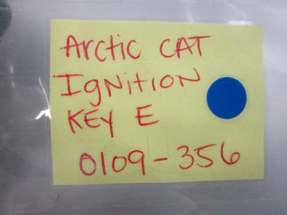 NEW OEM (LOT OF 3) 0109-356 Arctic Cat Ignition Key E 0810