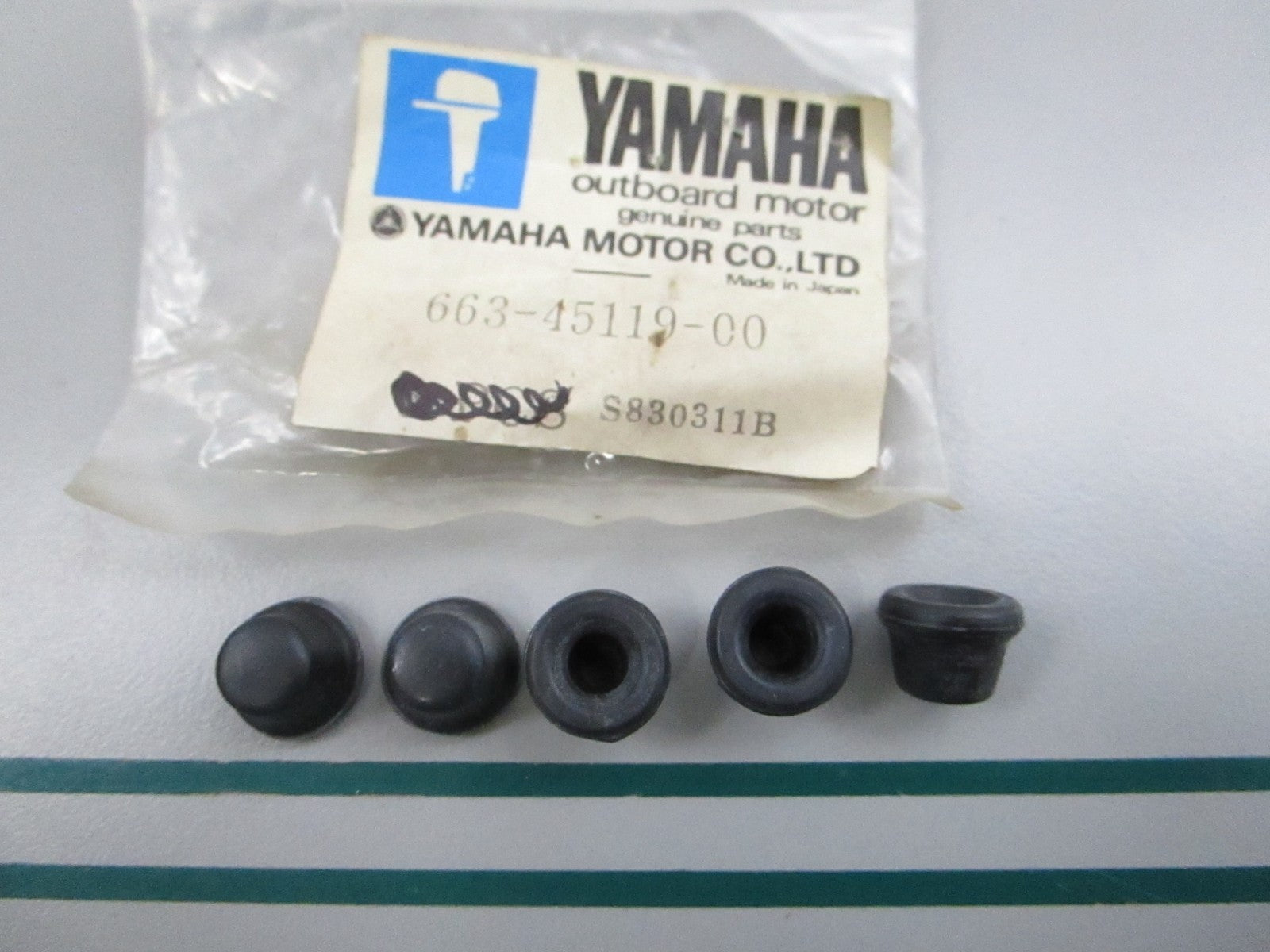 NEW OEM (LOT OF 5) 663-45119-00-00 Yamaha Grease Nipple Cap 0810