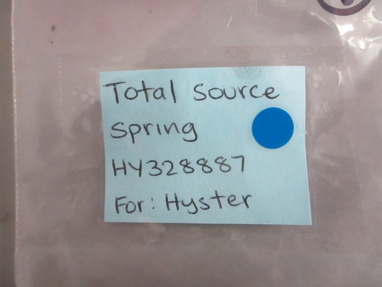 NEW HY328887 Total Source Spring For: Hyster 0820