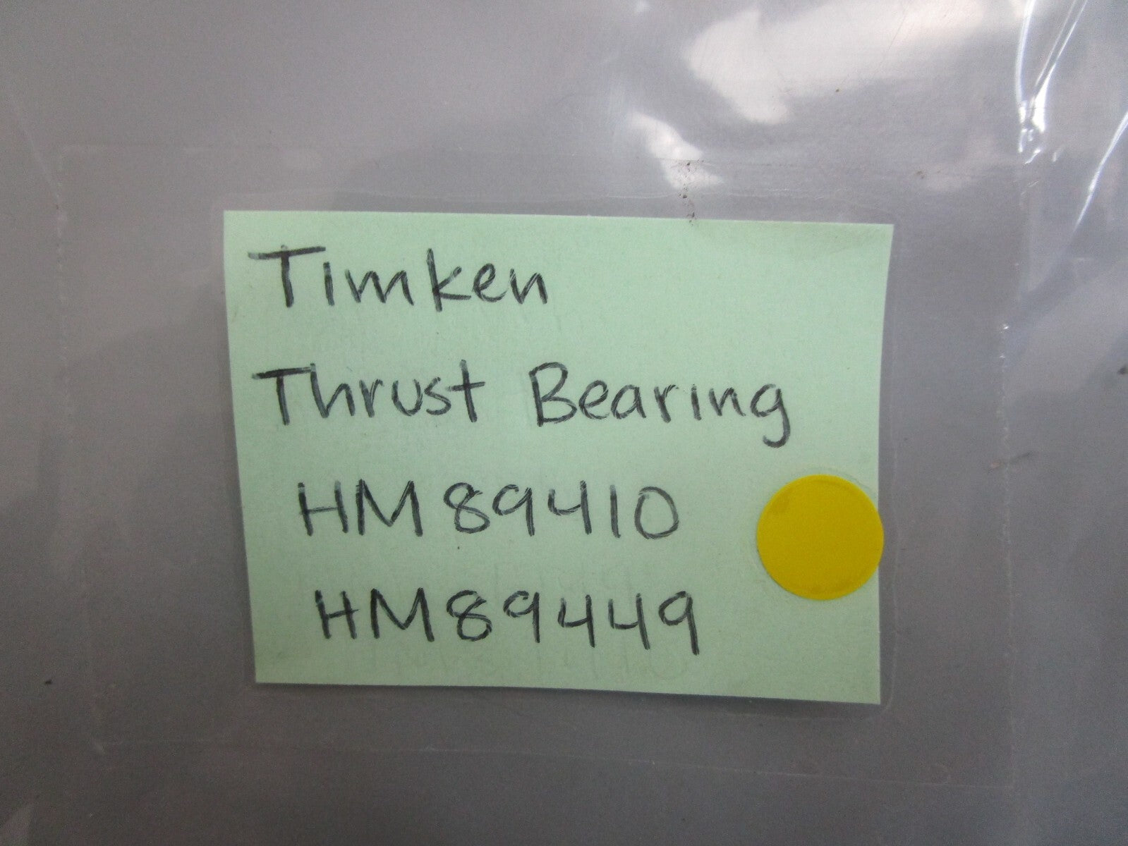 *NEW* 0820 Timken Thrust Bearing HM89410 HM89449