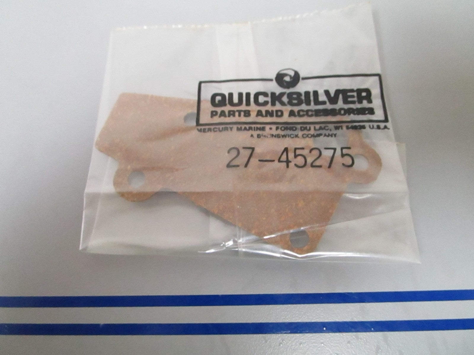 NEW OEM 27-45275 Mercury Quicksilver Gasket 0810