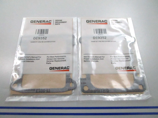 *NEW OEM* (LOT OF 2) 0810 Generac Valve Cover Gasket 0E9352
