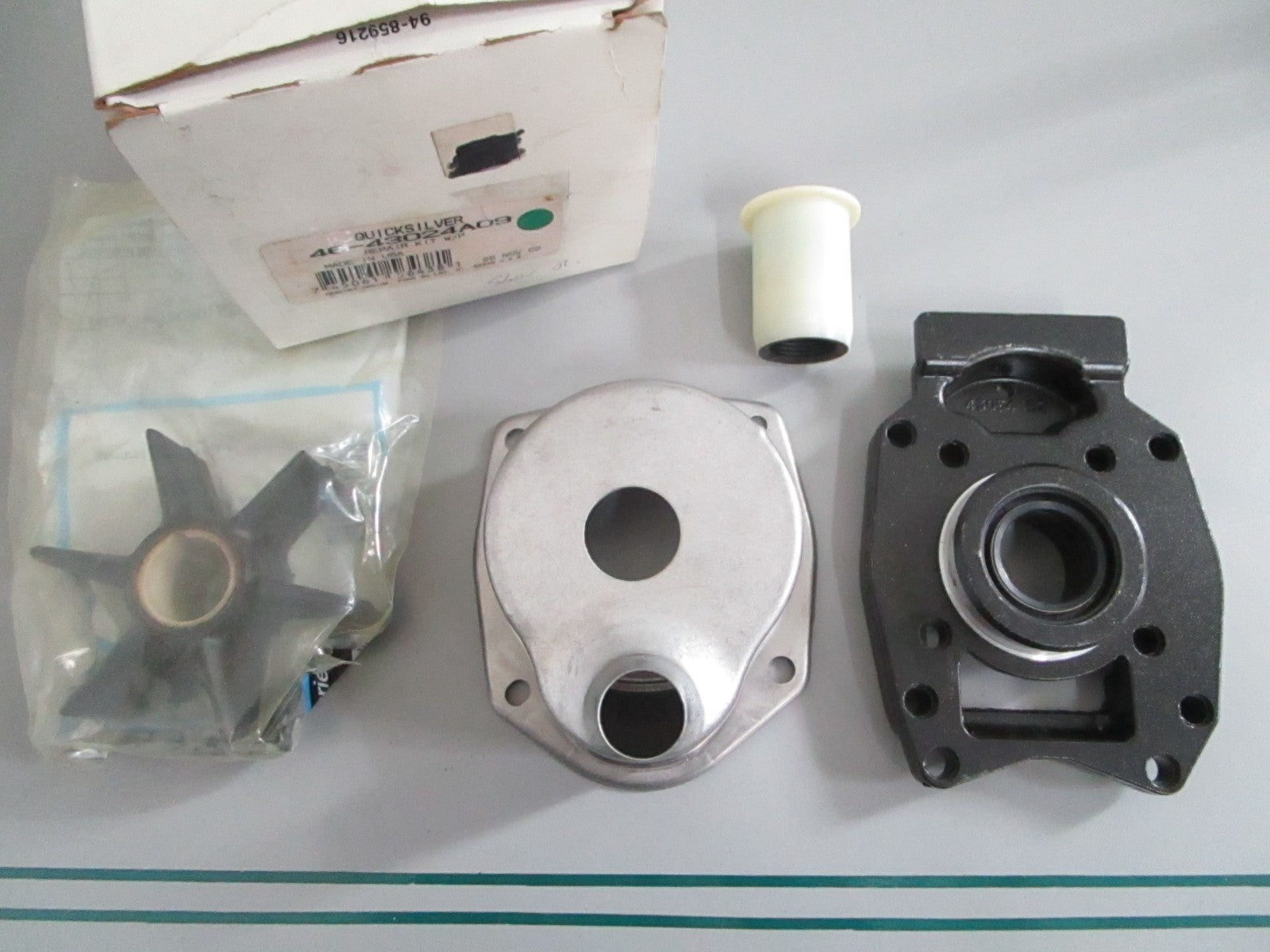 NEW OEM 46-43024A09 Mercury Quicksilver Water Pump Repair Kit 0820