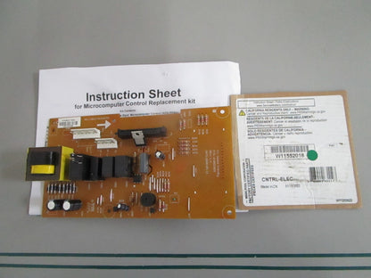 Whirlpool NEW OEM Microwave Electronic Control Board W11552018 NOS Genuine 0820