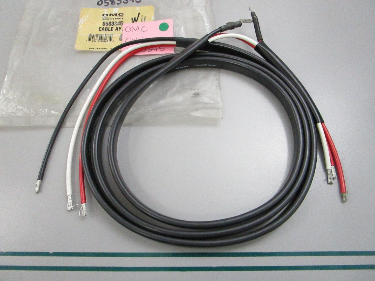 NEW OEM 583345 0583345 OMC Johnson Evinrude Cable 0810