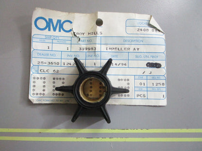 *NEW OEM* 0810 OMC Johnson Evinrude Impeller Assembly 389983 0389983