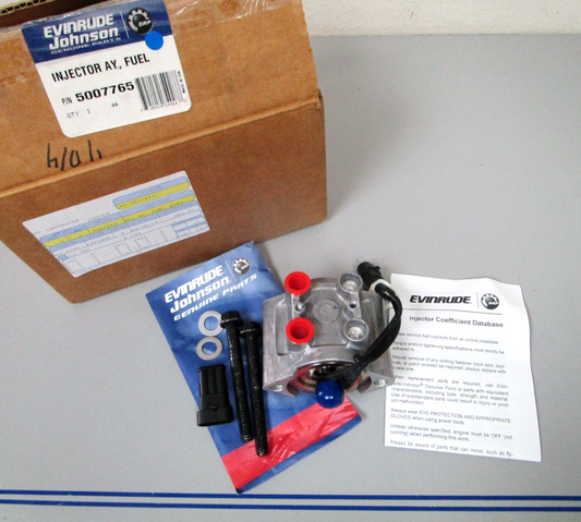 *NEW OEM* 0720 OMC Johnson Evinrude ETEC Fuel Injector Assembly 5007765