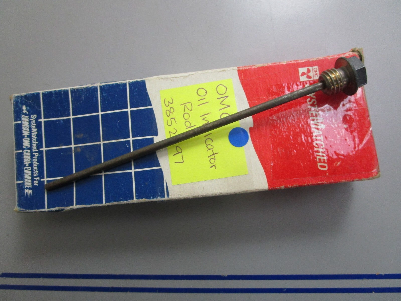 *NEW OEM* 0820 OMC Volvo Penta Oil Indicator Rod 3852297