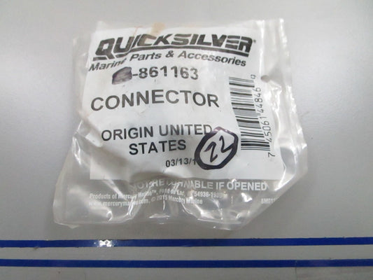 *NEW OEM* 0810 Mercury Quicksilver Connector 22-861163