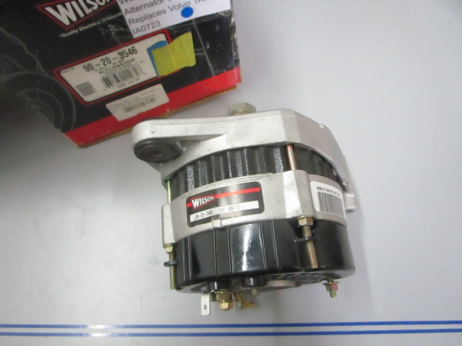*NEW* 0720 Wilson 12V 60AMP Alternator 90-20-3546 Replaces: Volvo TAMD IA0723
