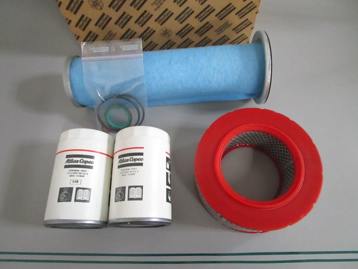 Atlas Copco 2901009902 Service Kit GA5 GA7 Air Compressor NOS NEW OEM 0820