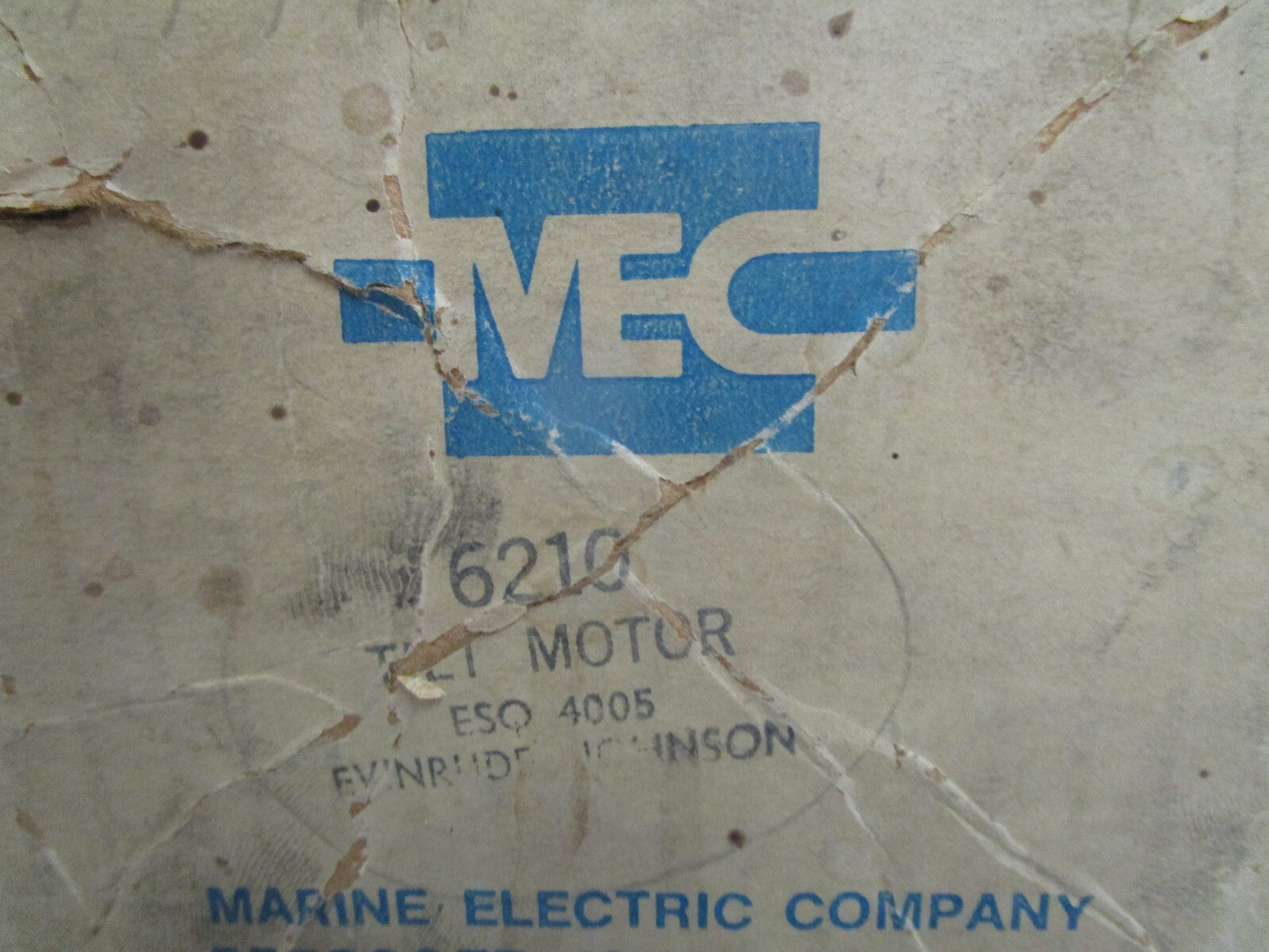 *NEW* 0820 MEC Tilt Motor 6210 For OMC