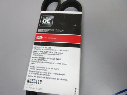 NEW K050418 Gates Micro-V 21/32" x 42 ⅜" Serpentine Belt 0720