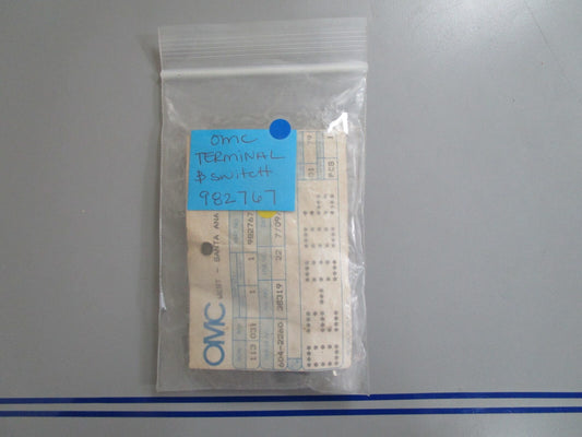 *NEW OEM* 0810 OMC Johnson Evinrude Terminal & Switch 982767 0982767