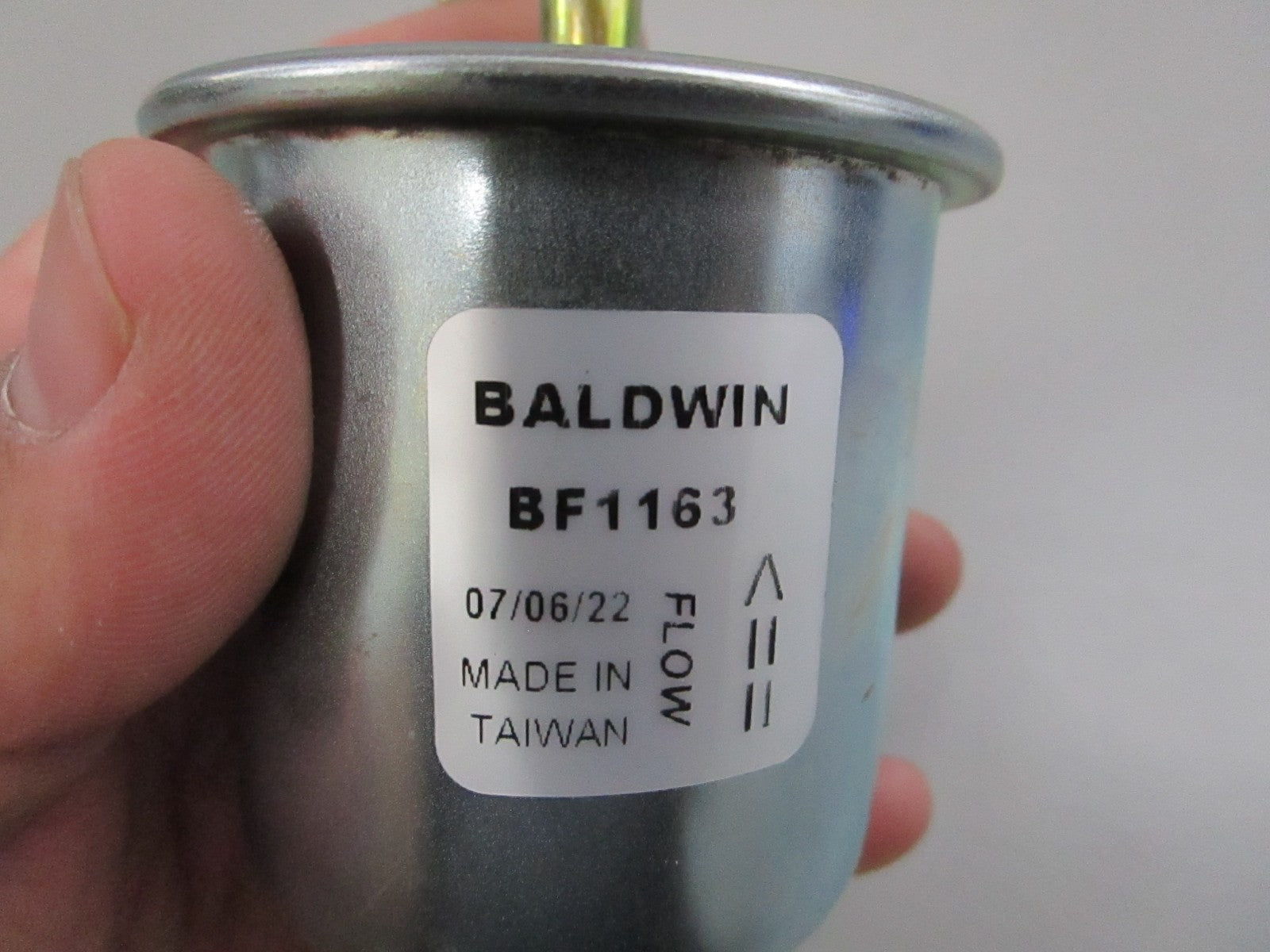 Baldwin NEW In-Line Fuel Filter BF1163 Nissan Altima Stanza Pickup NOS 0810